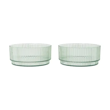 Ripple lasten kulho - Tea green, 2 kpl - Ferm Living