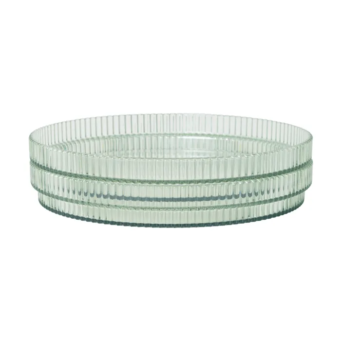 Ripple lasten lautanen, Tea green, 2 kpl Ferm Living