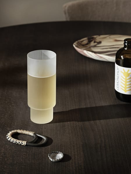 Ripple -longdrink-lasi 4/pk, Frosted Ferm Living