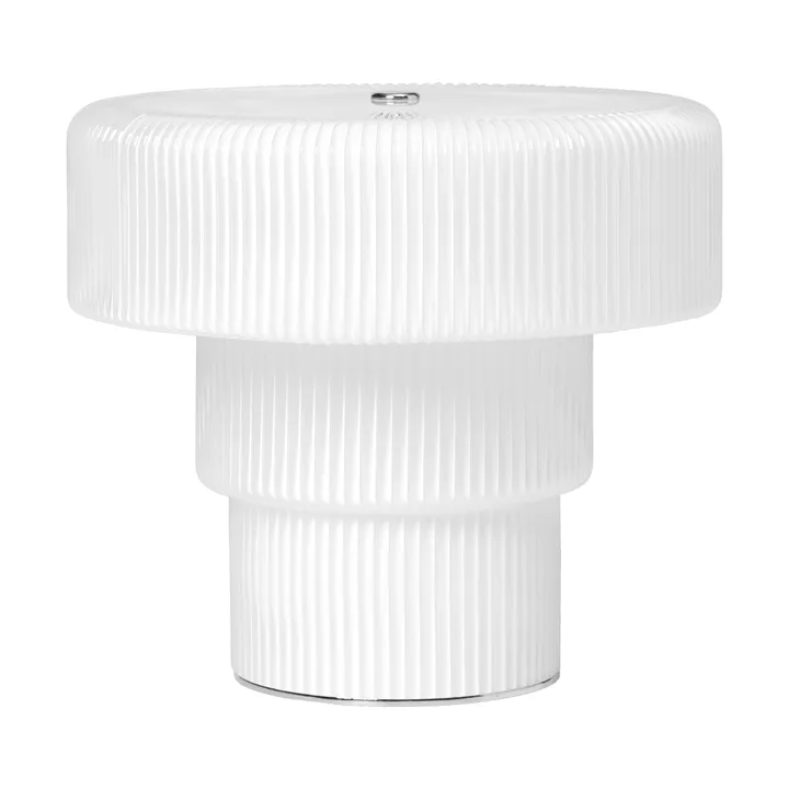 Ripple portaattilamppu - White, 16,5 cm - Ferm Living