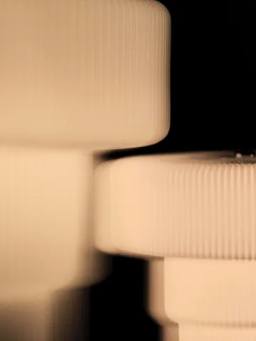 Ripple portaattilamppu - White, 16,5 cm - Ferm Living