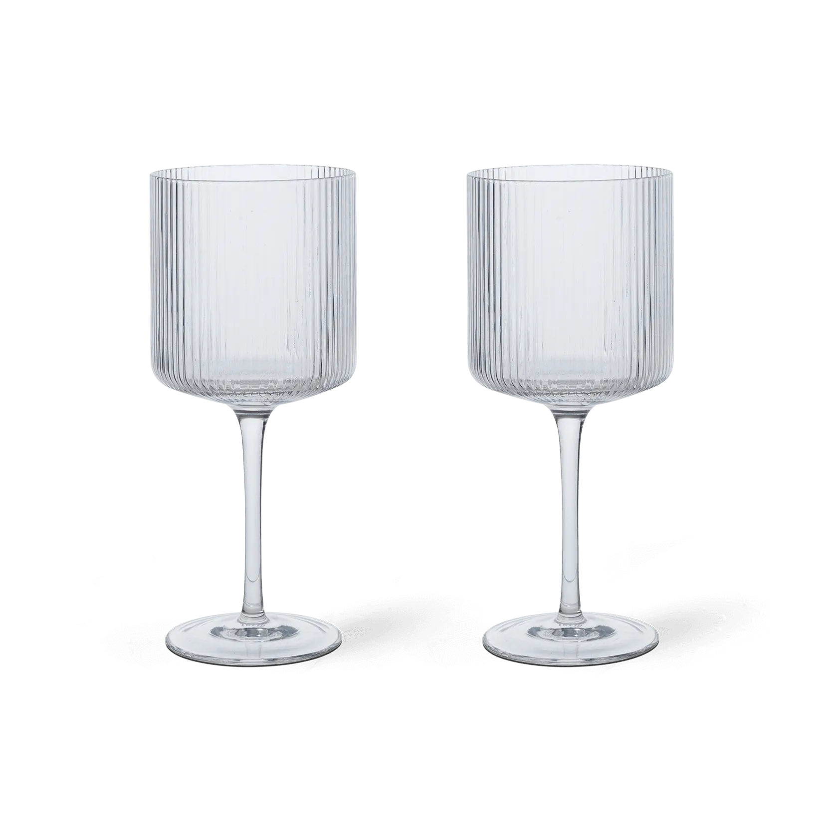 Ripple punaviinilasi 32,5 cl 2-pakkaus, Clear Ferm Living
