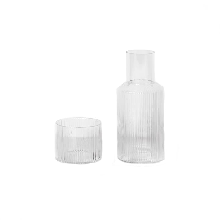 Ripple small karahvi setti - selvä - Ferm Living