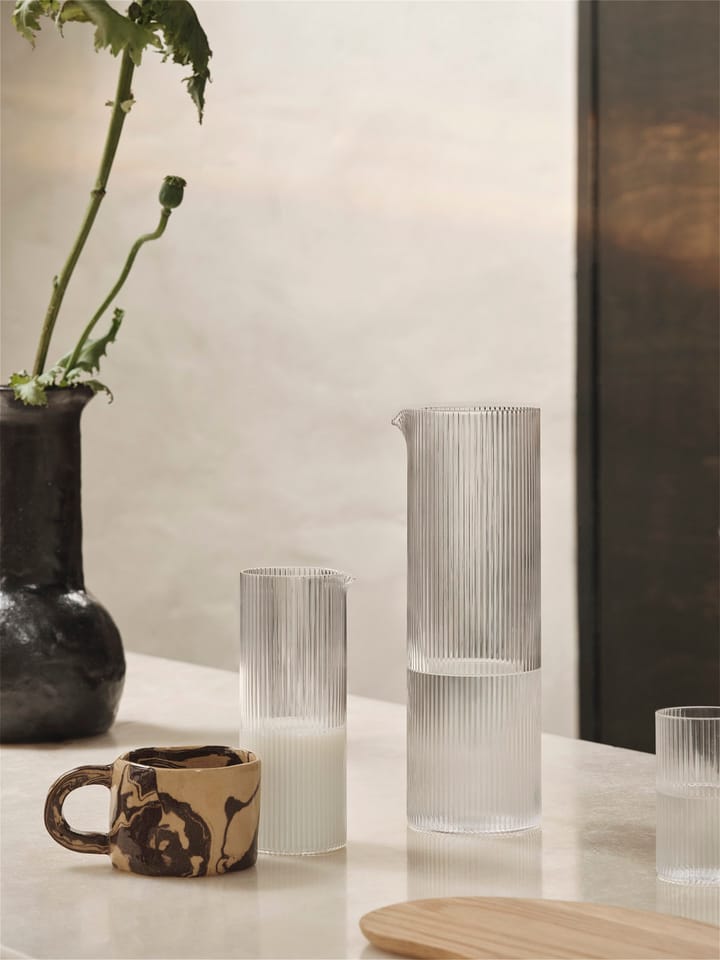 Ripple vesikarahvi 1,12 L, Clear Ferm Living