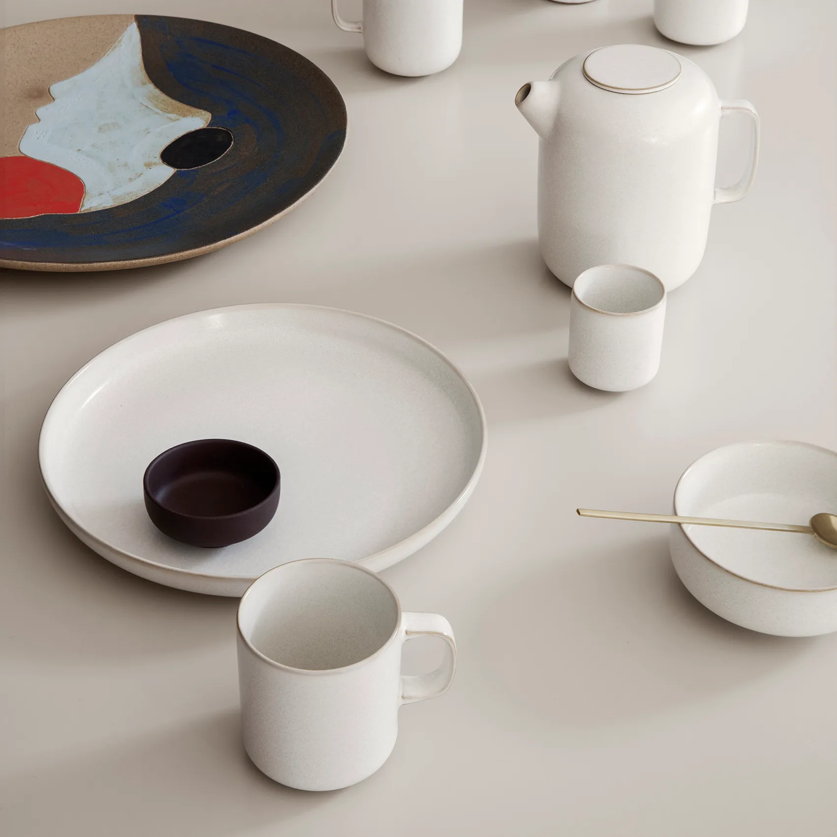 Sekki lautanen, large, Cream Ferm Living