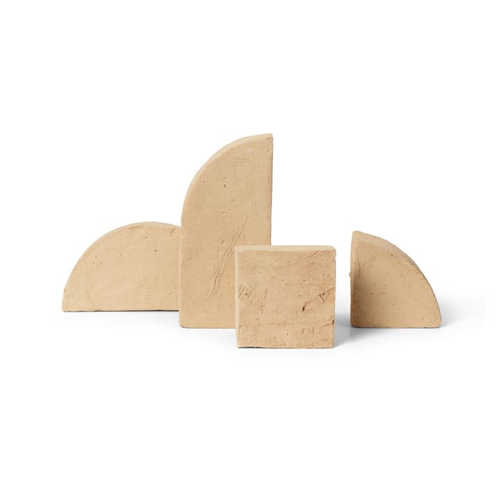 Shape veistossetti 26 x 38 cm - Yellow - Ferm Living