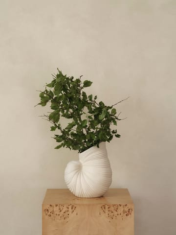 Shell maljakko - Off white - Ferm Living