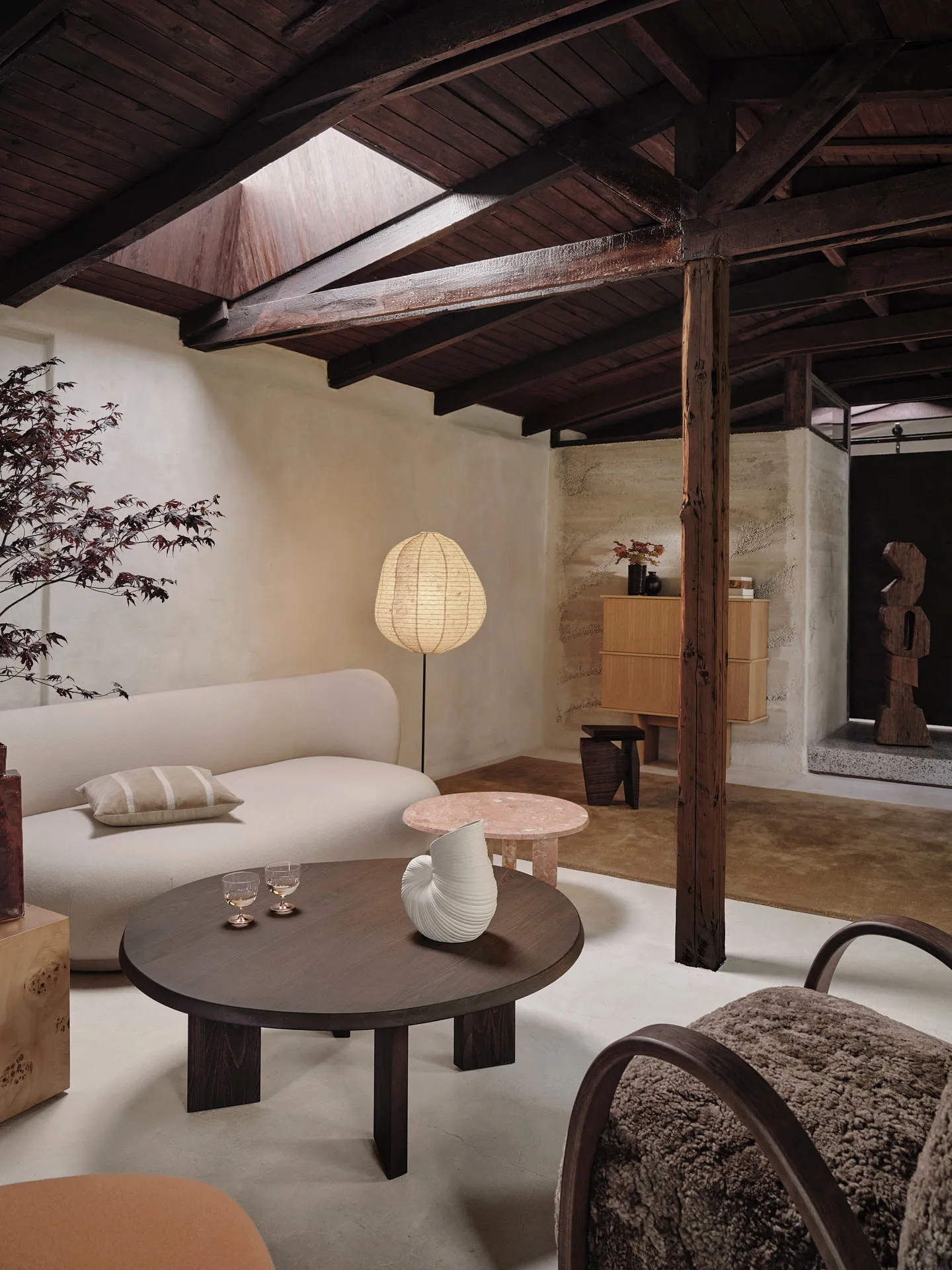 Shell maljakko, Off white Ferm Living