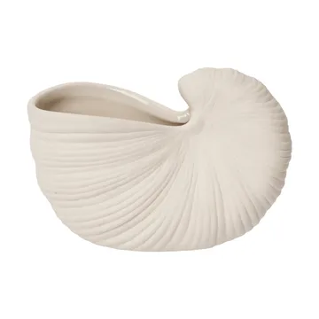 Shell ruukku - Off-white, 11x5,5x7,7 cm - Ferm Living