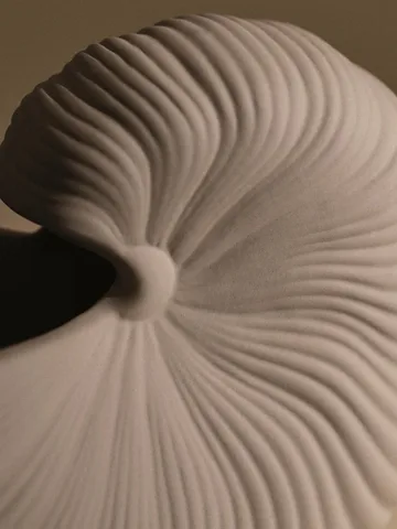 Shell ruukku - Off-white, 23x11,5x16 cm - Ferm Living