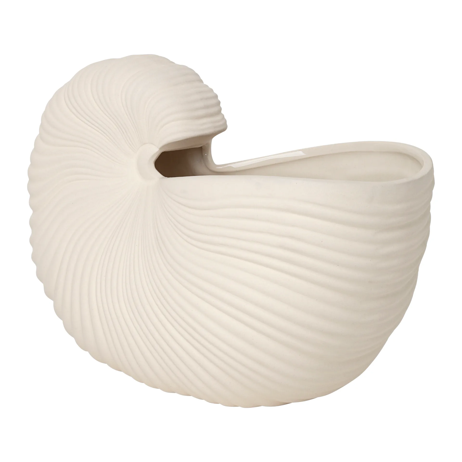 Shell ruukku, Off white, 31 x 15 x 21 cm Ferm Living