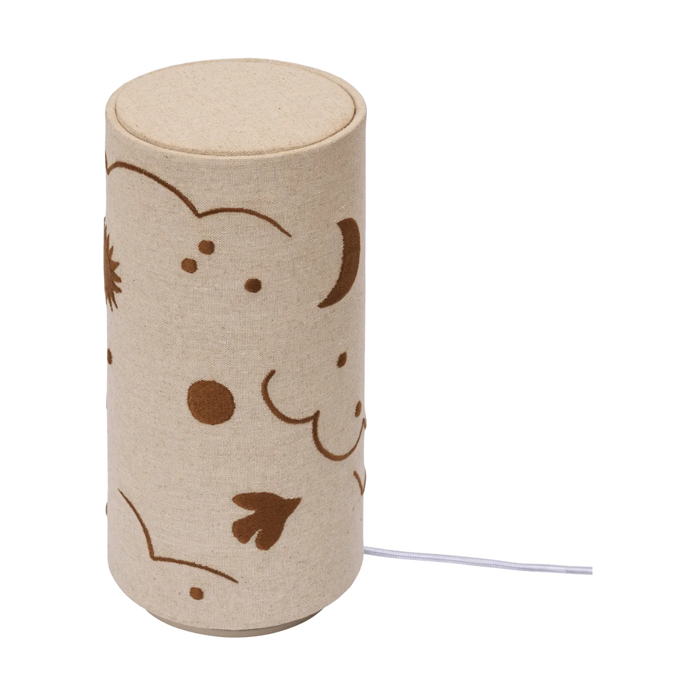 Skye pöytälamppu, Natural-bronze Ferm Living