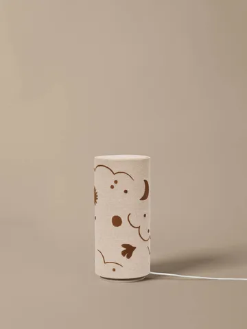 Skye pöytälamppu - Natural-bronze - Ferm Living