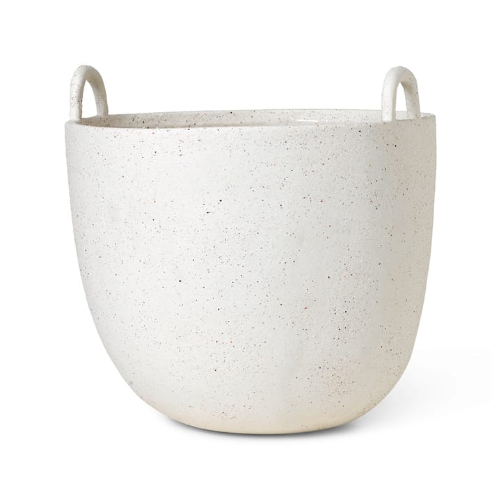Speckle ruukku Ø30 cm - Off white - Ferm Living