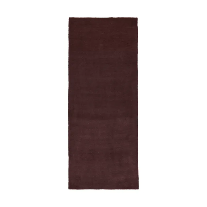 Stille tuftattu matto - Dark pecan, 80x200 cm - Ferm Living