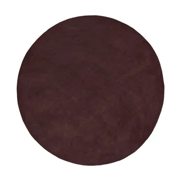 Stille tuftattu matto pyöreä - Dark pecan, Ø240 cm - Ferm Living