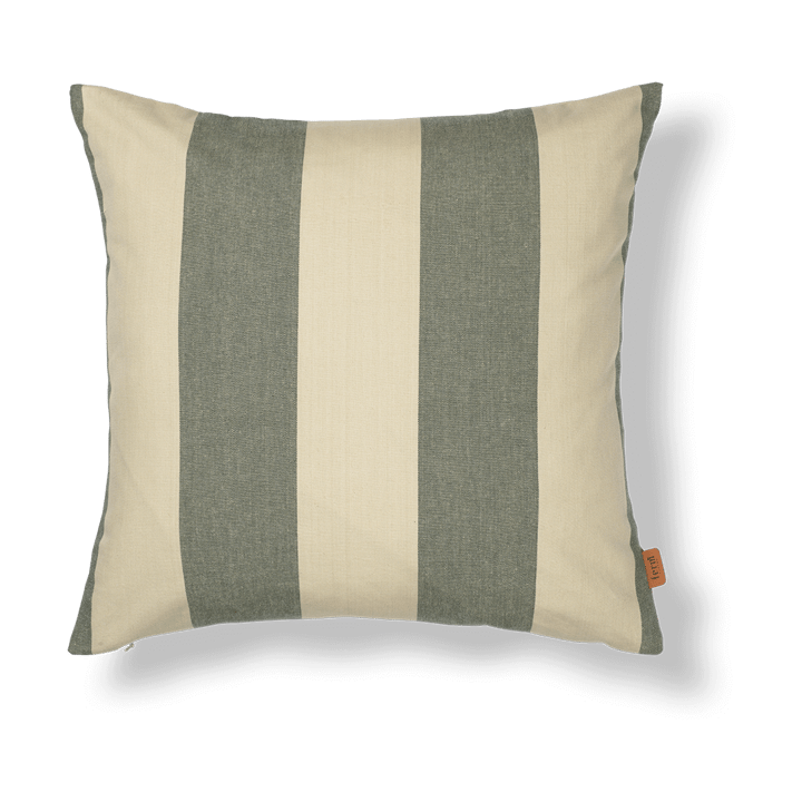Strand outdoor tyynynpäällinen 50x50 cm - Dark lichen-parchment - Ferm Living