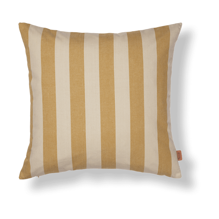 Strand outdoor tyynynpäällinen 50x50 cm - Warm yellow-parchment - Ferm Living