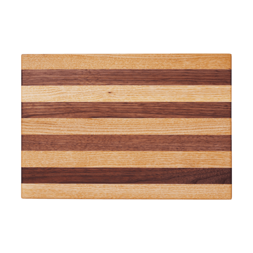 Stribe leikkuulauta bold 25x36 cm - Walnut-oak - Ferm Living