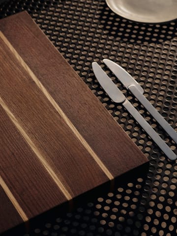 Stribe leikkuulauta fine 25x36 cm - Walnut-ash - Ferm Living
