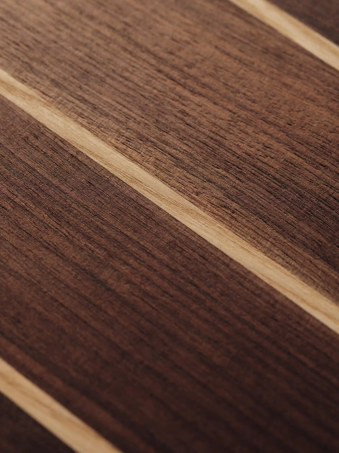 Stribe leikkuulauta fine 25x36 cm, Walnut-ash Ferm Living