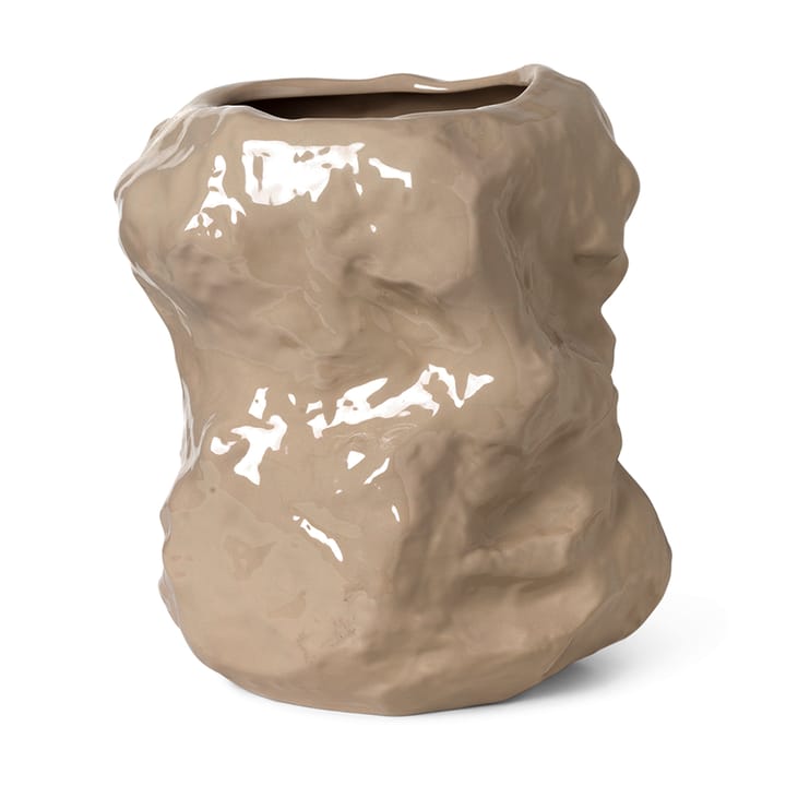 Tuck maljakko, 34 cm - Cashmere - Ferm Living