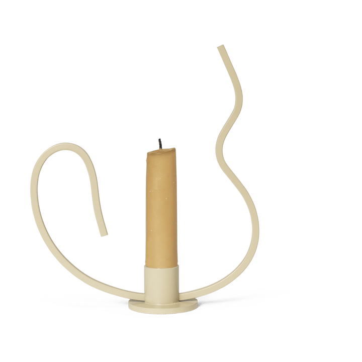 Valse kynttilänjalka low, Cashmere Ferm Living