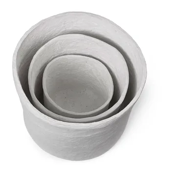 Vary säilytyskori 3 osaa - White - Ferm Living