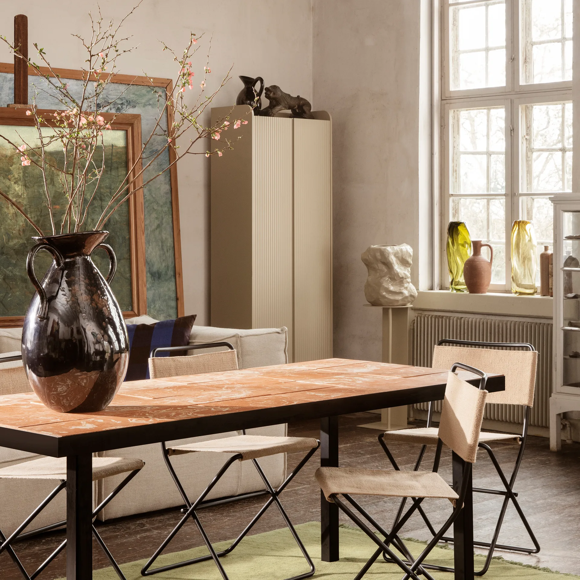 Verso lattiamaljakko 49 cm, Musta-brun Ferm Living