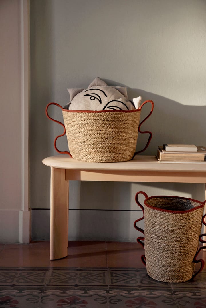 Verso säilytyskori 2 osaa, Brick Ferm Living