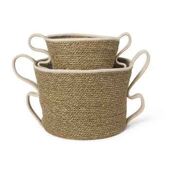 Verso säilytyskori 2 osaa - Off white - Ferm Living