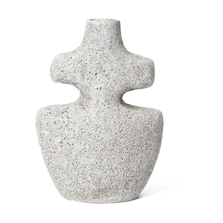 Yara kynttilänjalka medium - Harmaa pumisi - Ferm Living