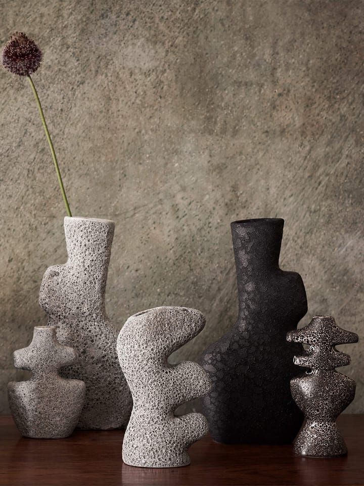 Yara maljakko large, Harmaa pumisi Ferm Living