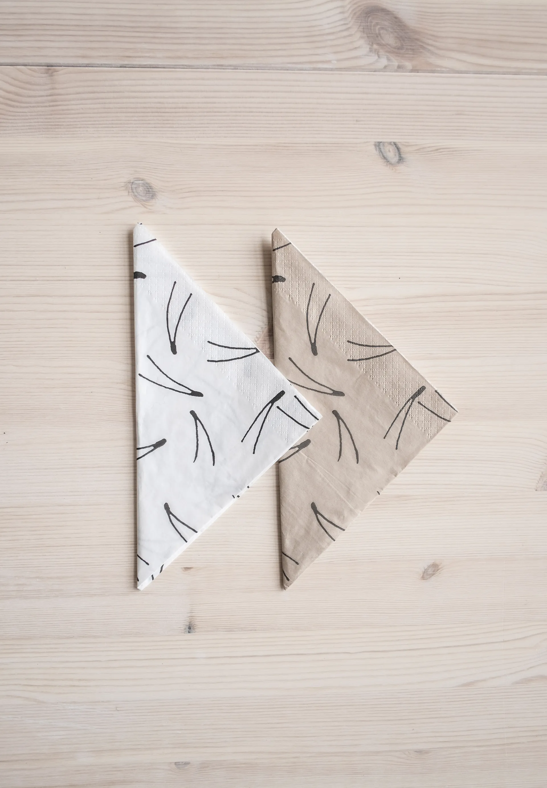 Barr servetti 33x33 cm 25-pakkaus, Luonnonvärinen Fine Little Day