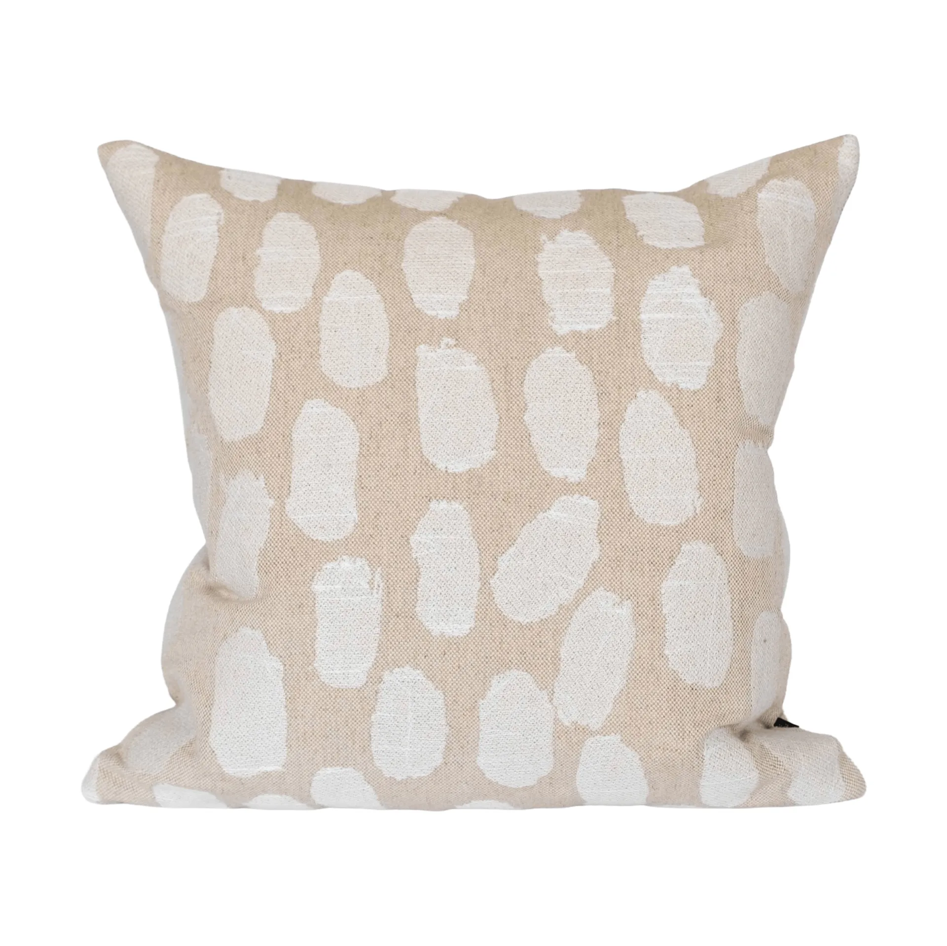 Fine Little Day Dots tyynynpäällinen 48x48 cm Valkoinen-luonnollinen