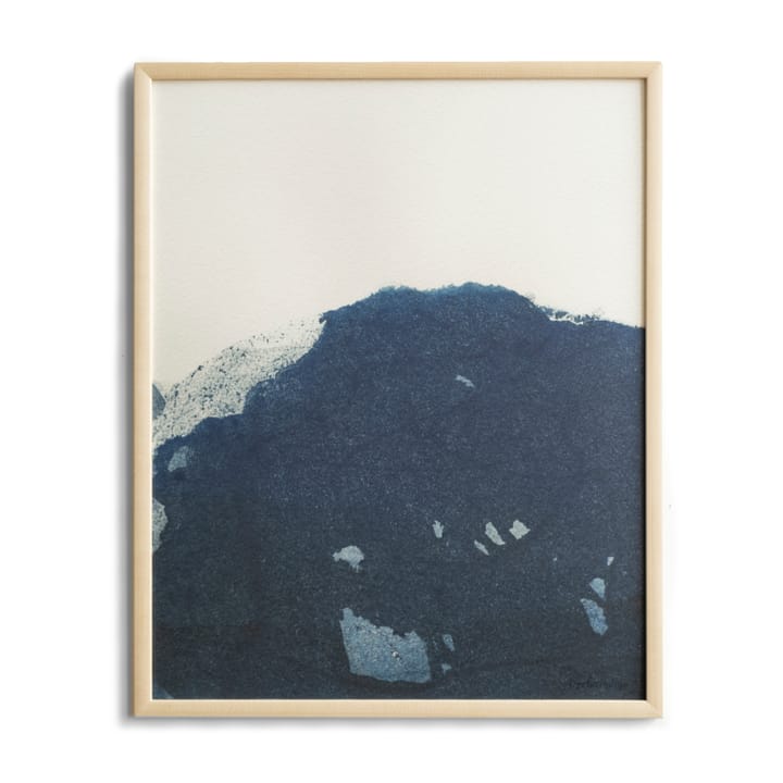 Dyeforindigo ocean 2 juliste 40x50 cm, Sini-valkoinen Fine Little Day