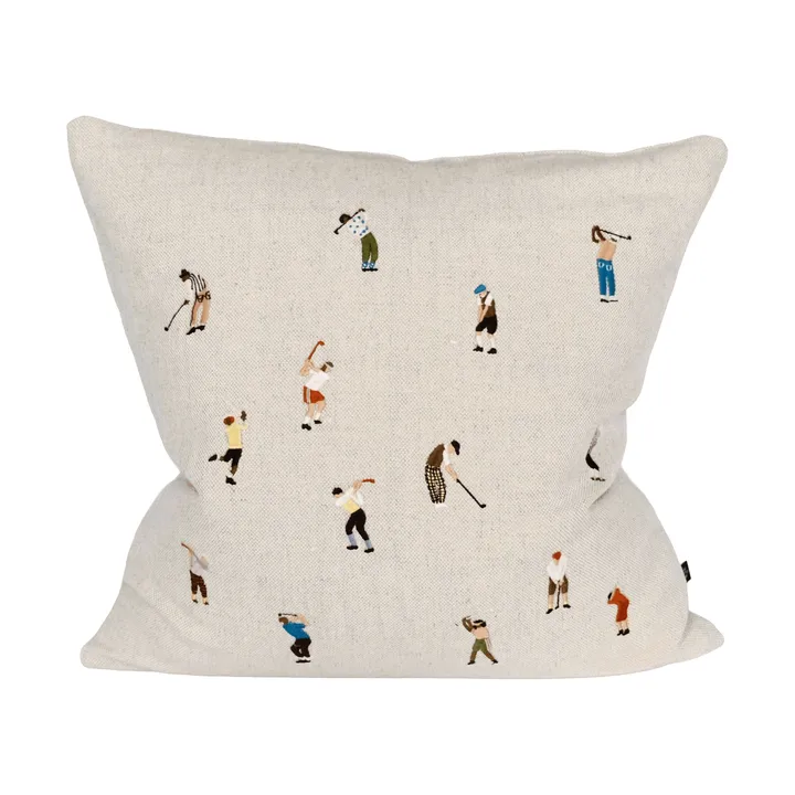 Golfers tyynynpäällinen 48 x 48 cm - Luonnollinen - Fine Little Day