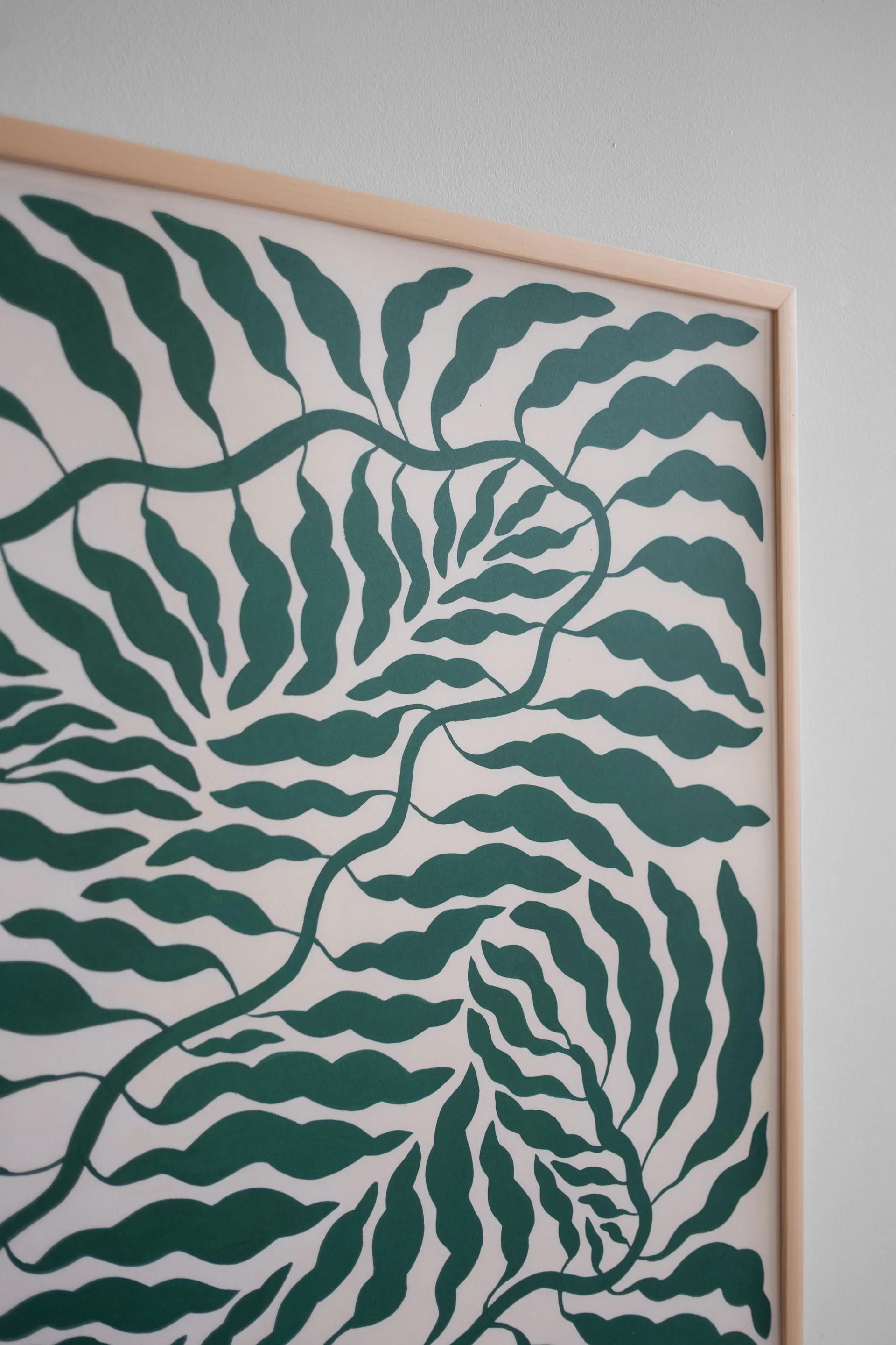 Green juliste, 70x70 cm Fine Little Day