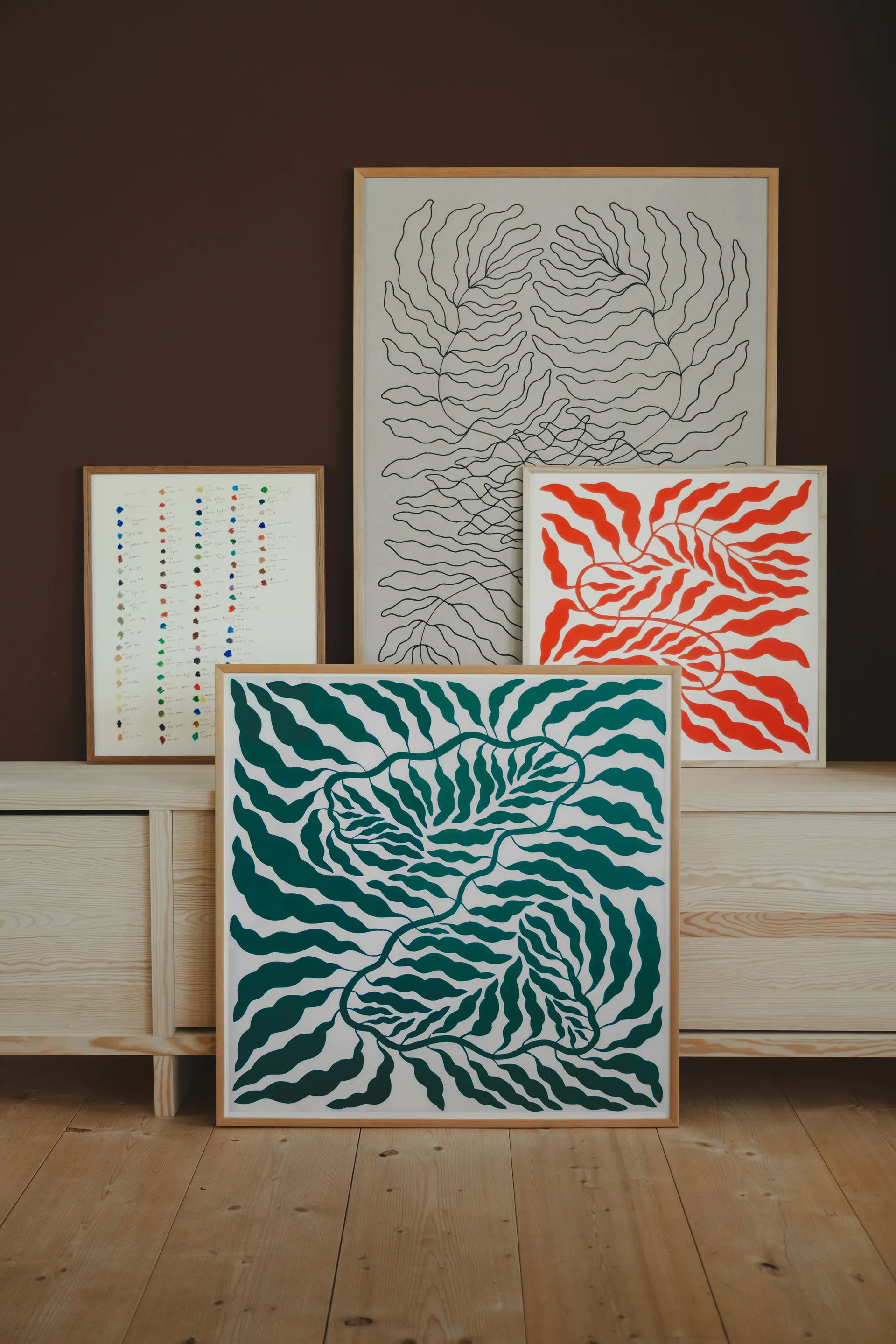 Green juliste, 70x70 cm Fine Little Day