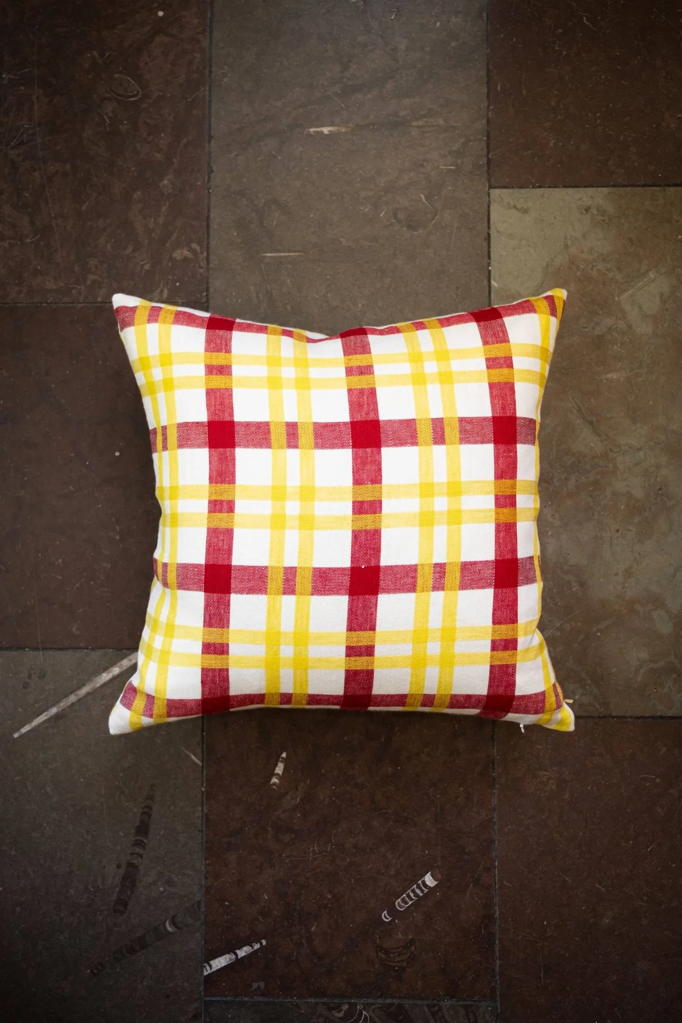 Grid tyynynpäällinen, Keltainen, 38x58 cm Fine Little Day
