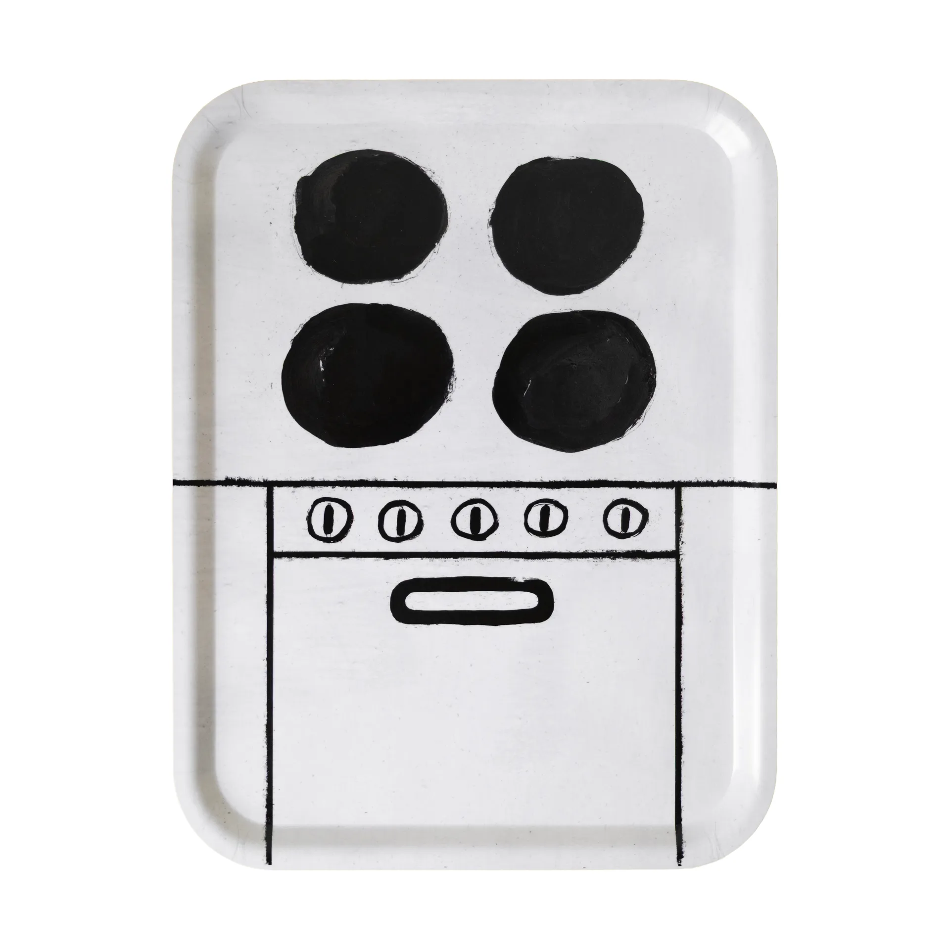 Käyttölevy 33x43 cm, Musta valkoinen Fine Little Day