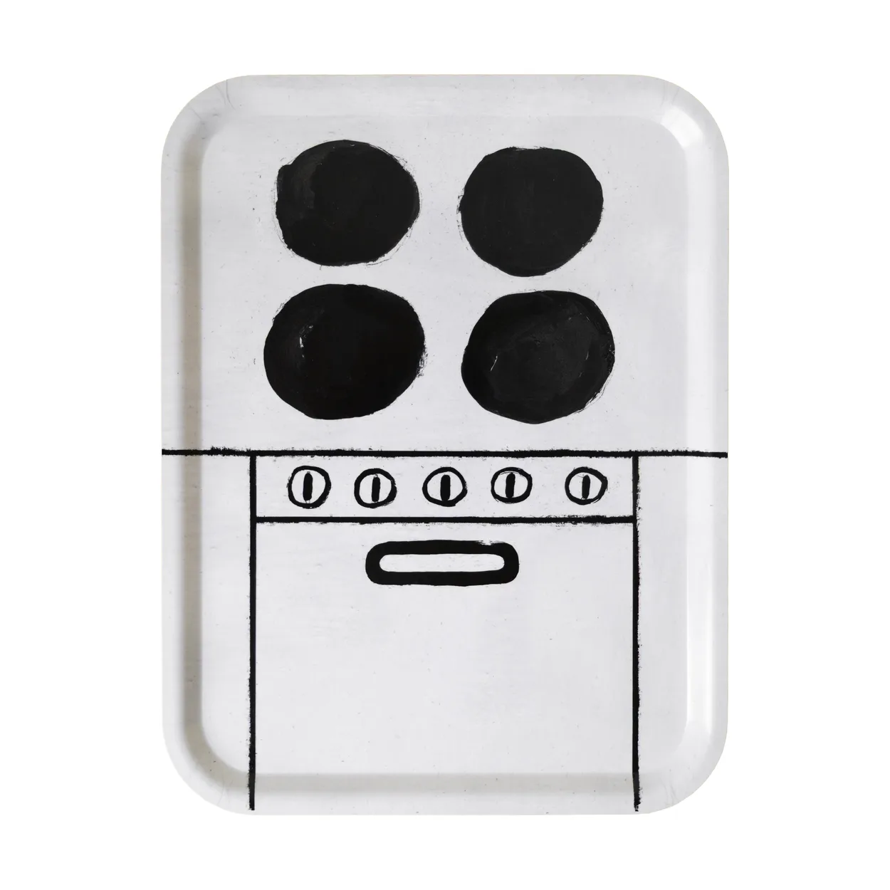 Fine Little Day Käyttölevy 33x43 cm Musta valkoinen