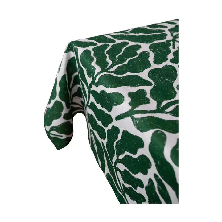 Leaves pöytäliina - Green, 149 x 250 cm - Fine Little Day