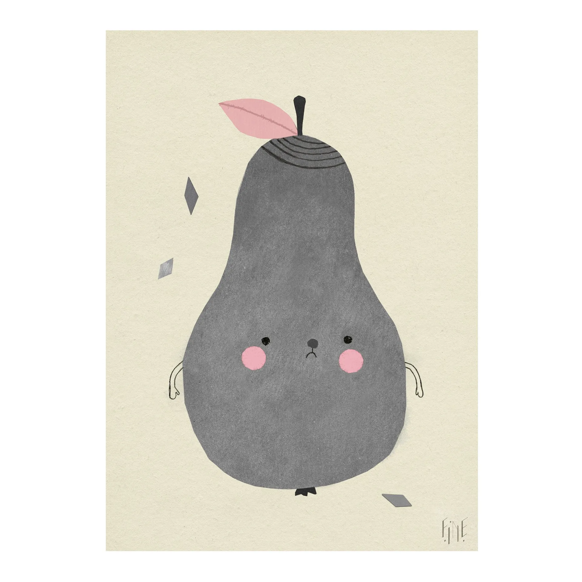 Pirum Parum -juliste, 50 x 70 cm Fine Little Day