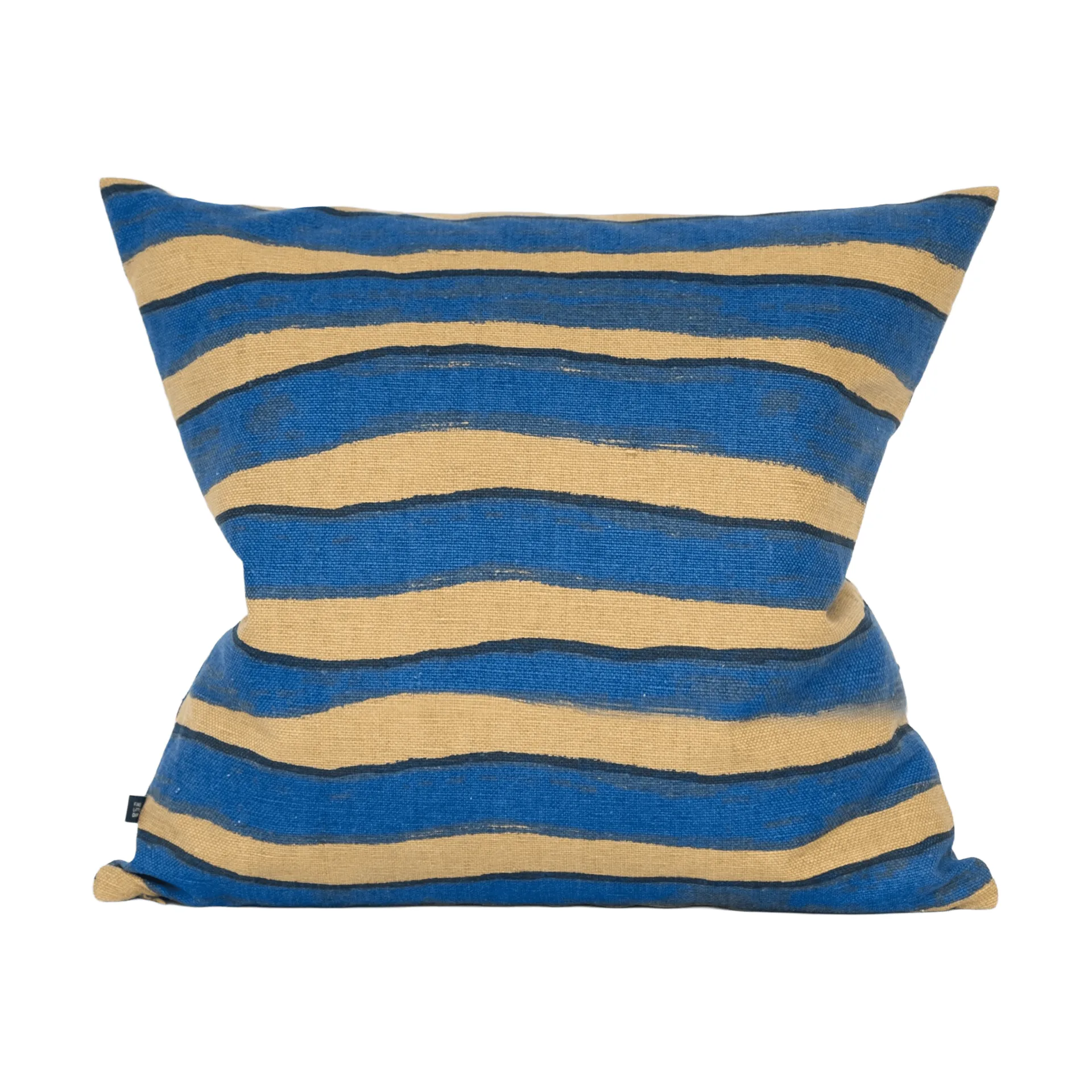 Rand tyynynpäällinen, Ruskea–sininen, 48x48 cm Fine Little Day