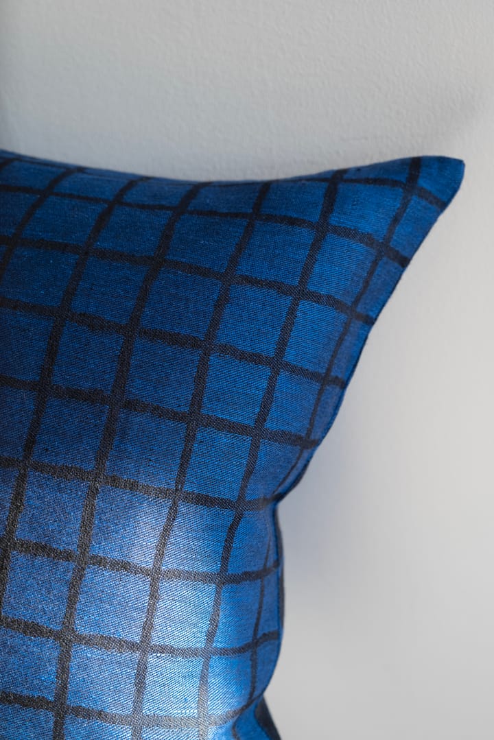 Rutig tyynynpäällinen 48 x 68 cm, Blue-black Fine Little Day