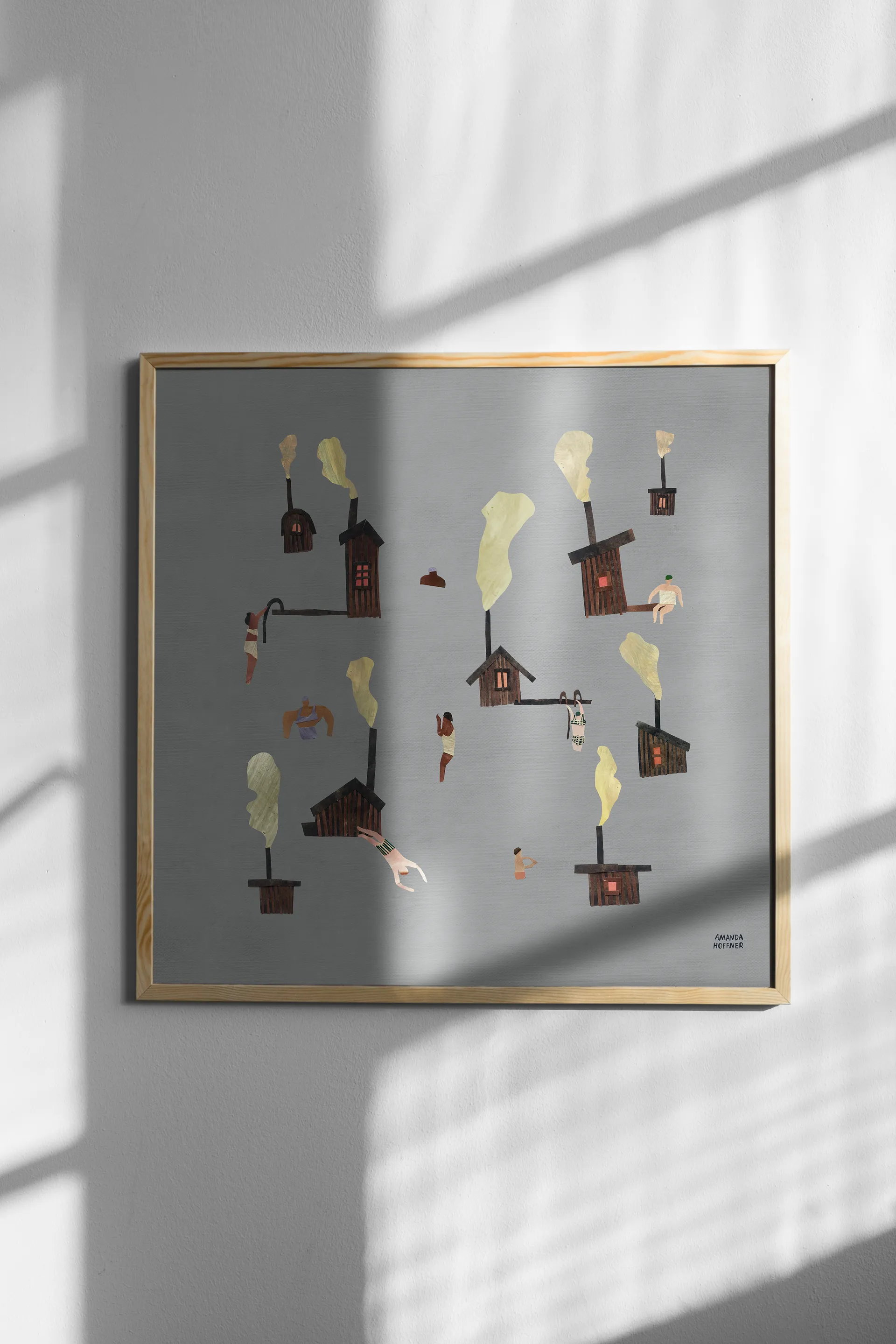 Sauna juliste, 50 x 50 cm Fine Little Day