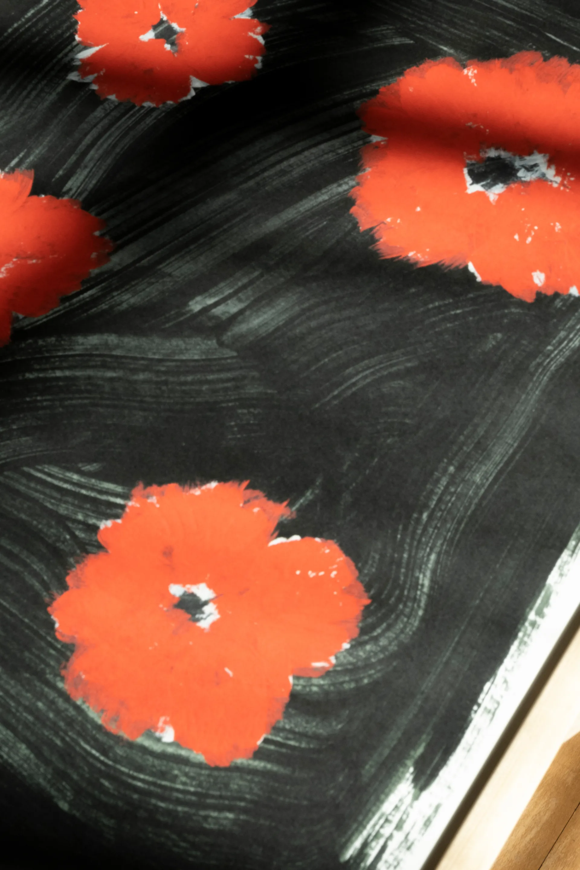 Scarlet pimpernel juliste 40x50 cm, Puna-musta Fine Little Day