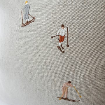 Skiers tyynynpäällinen 48x48 cm - Luonnonvärinen - Fine Little Day