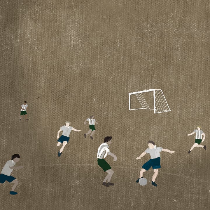 Soccer juliste 50x70 cm, Ruskea Fine Little Day